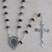 Crystal beads rosary